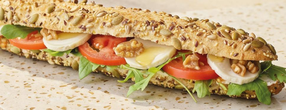 sandwich fromage de chèvre miel