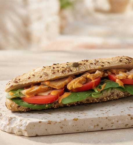 Sandwich Sriracha Chicken